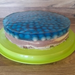 Sernik gotowany zebra