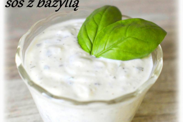 Sos bazyliowy (dip)