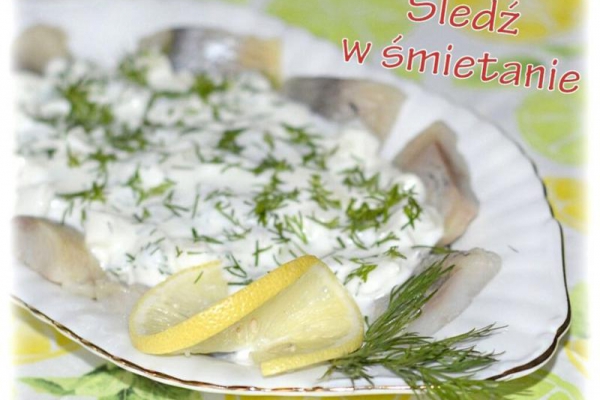 Śledź w śmietanie
