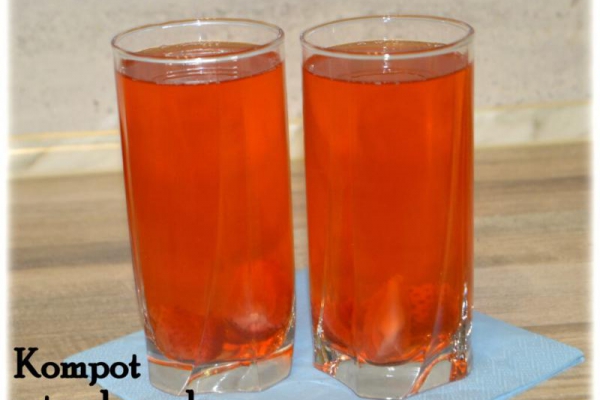 Kompot z truskawek