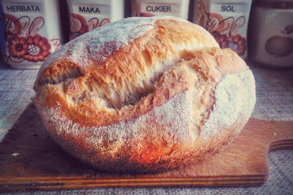 Chleb wiejski- pain rustique wg Hamelmana