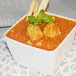 Zupa pomidorowa z kaszą...