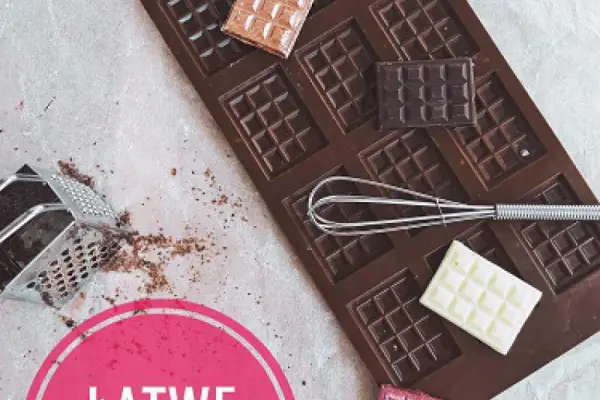 Łatwe temperowanie czekolady. Jak zrobić mini tabliczki czekolady?
