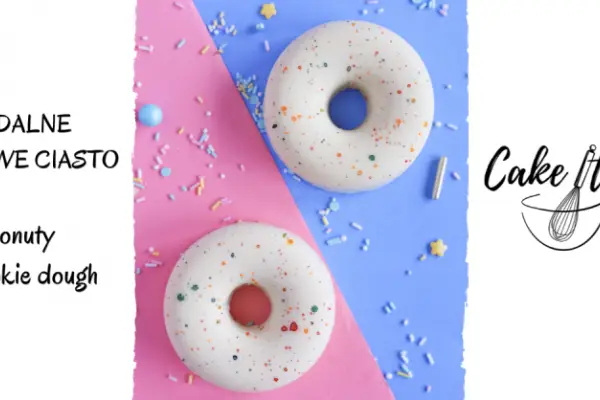 Donuty z cookie dough – przepis na jadalne surowe ciasto