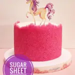 Sugar sheet technique...