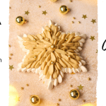 Gwiazda bezowa z kawowym...