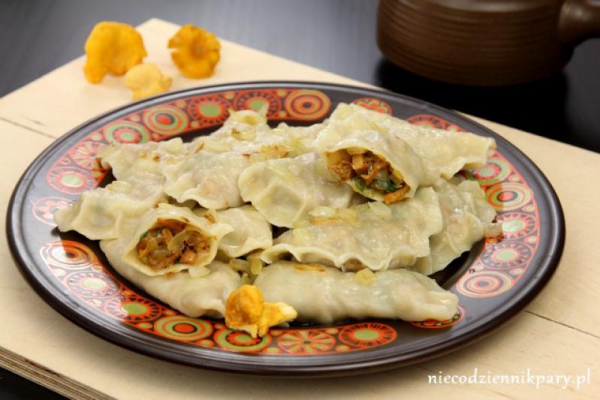 Pierogi z kurkami