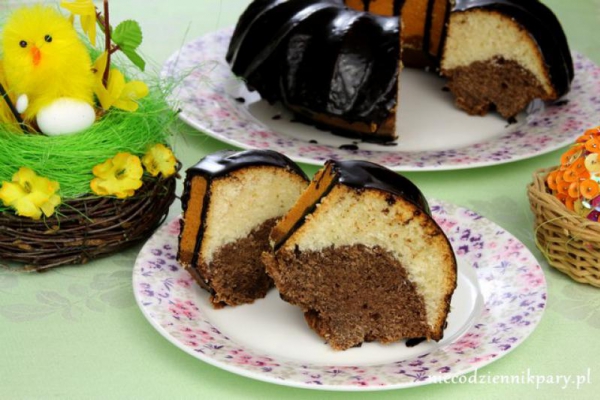 Babka marmurkowa na białkach