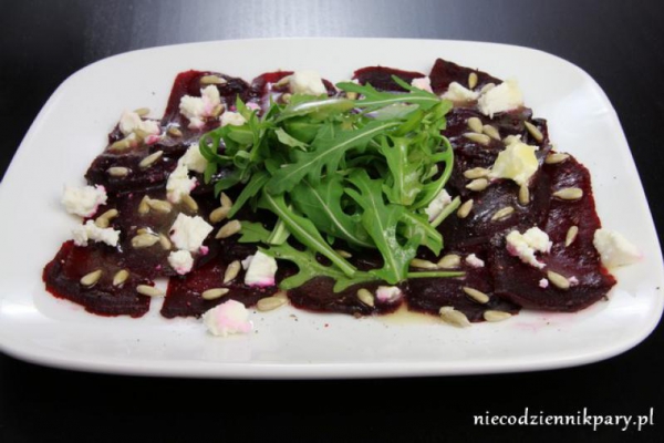 Carpaccio z buraka