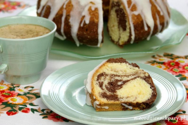 Babka piaskowa waniliowo-czekoladowa