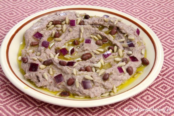 Hummus z fasolki adzuki