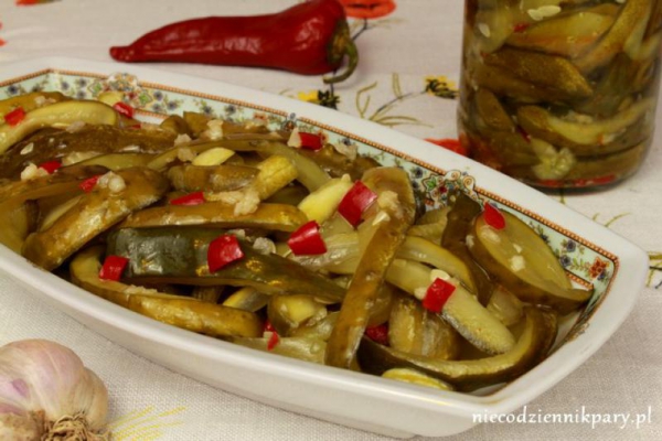 Ogórki z chili