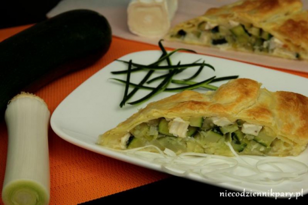 Strudel z cukinią