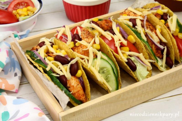 Tacos z piersią kurczaka