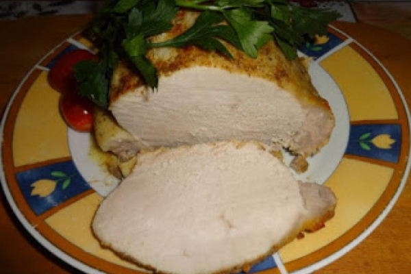 Pieczony schab.