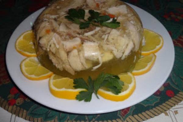 Galareta z kurczaka.