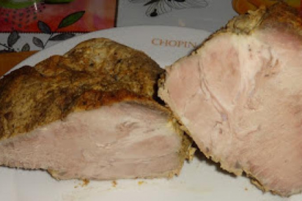 Pieczony karczek do chleba.