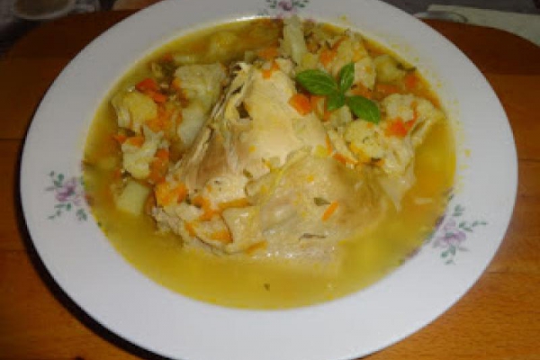 Zupa z kalafiora.