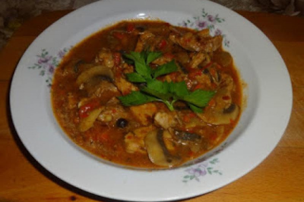 Boeuf Strogonow.