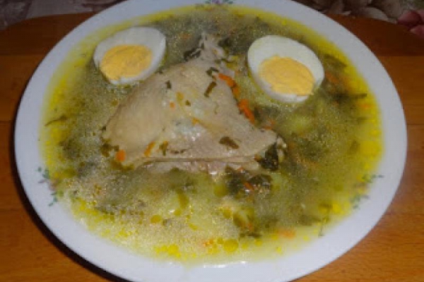 Zupa szczawiowa.