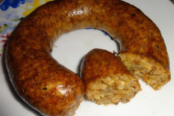 Kaszanka paprykowa.