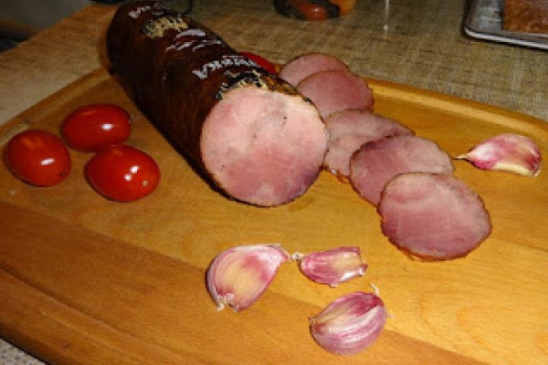 Kiełbasa krakowska podpiekana.