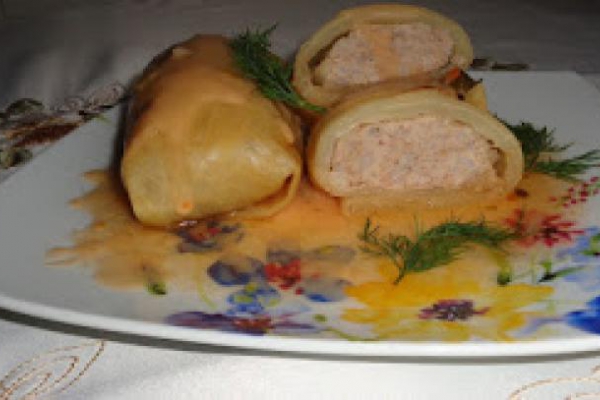 Gołąbki z ryżem.