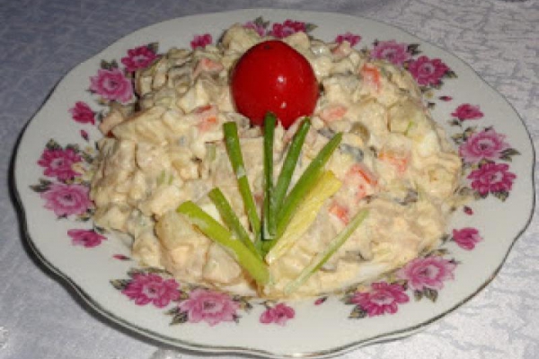 Sałatka jarzynowa.