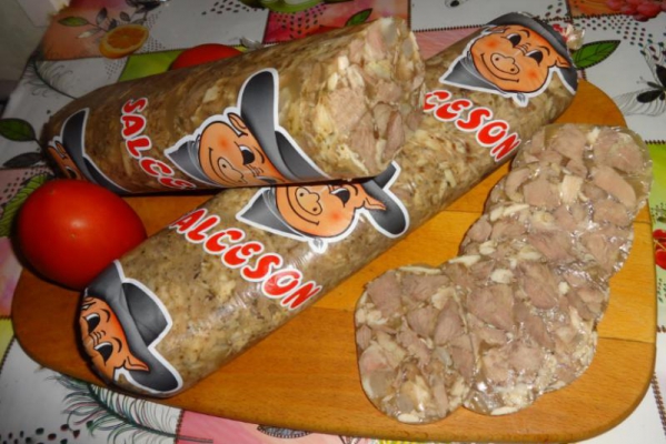 Salceson biały.