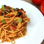 Spaghetti z anchois,...