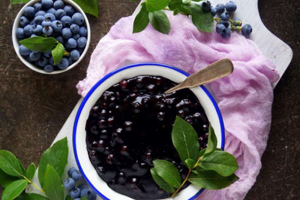 Frużelina z borówek amerykańskich
