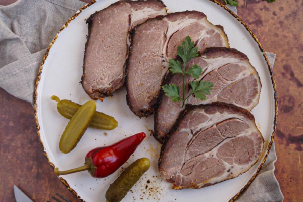 Pieczona karkówka (w rękawie)