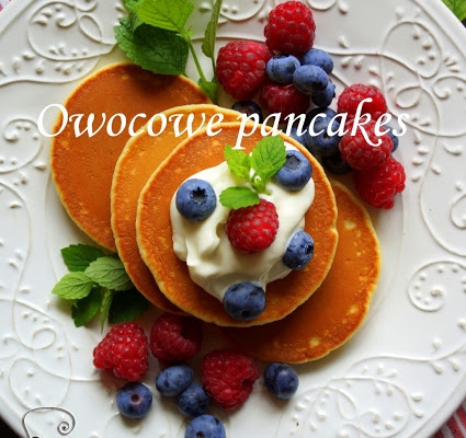 Pancakes z owocami