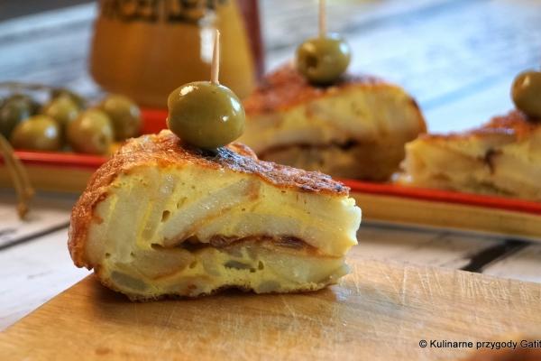 Tortilla española de patatas, czyli omlet ziemniaczany