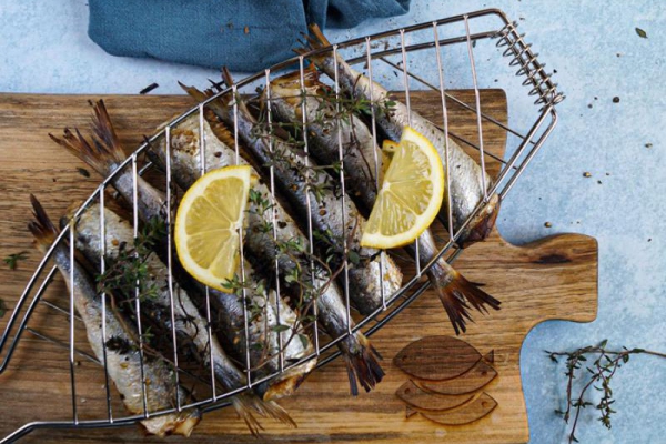 Grillowane śledzie