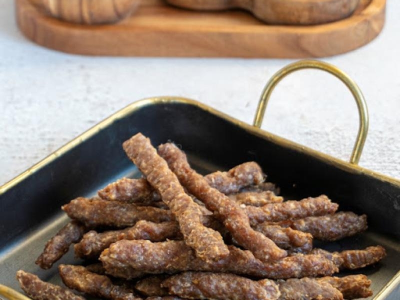 Kabanosy wieprzowe z piekarnika