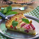 Tarta z rabarbarem