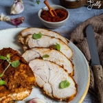 Pieczona pierś z indyka...