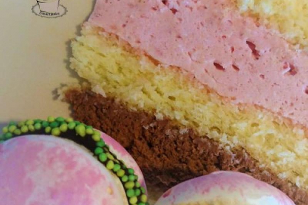 Krem śmietanowo – owocowy z serkiem mascarpone.