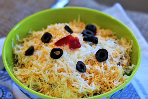 ENSALADILLA RUSA -A delicious dose of the Spanish sun on your plate.