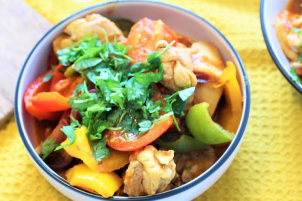 Chicken jalfrezi curry