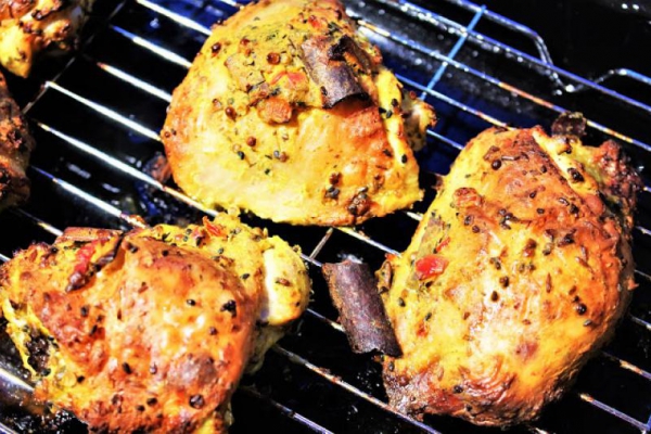 Pieczony kurczak w wersji orientalnej /Baked chicken in an oriental style