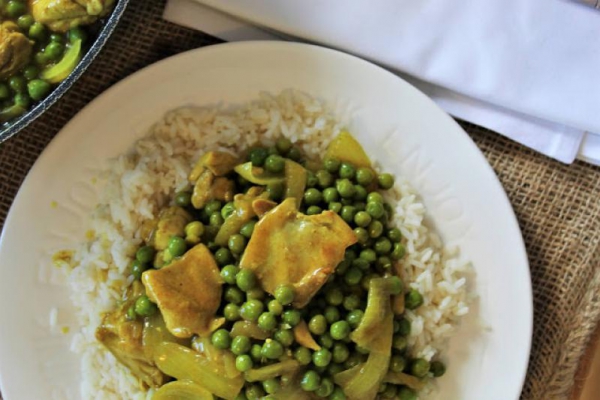 Chińskie curry z kurczakiem dla zapracowanych
