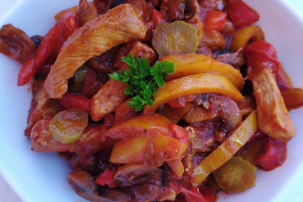 Schab po bałkańsku