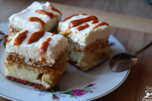 Ciasto banoffee - bez pieczenia