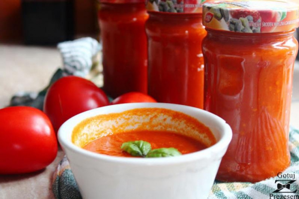Domowy ketchup - do słoików