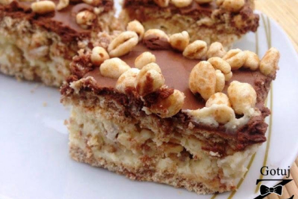 Ciasto kinder country - bez pieczenia!