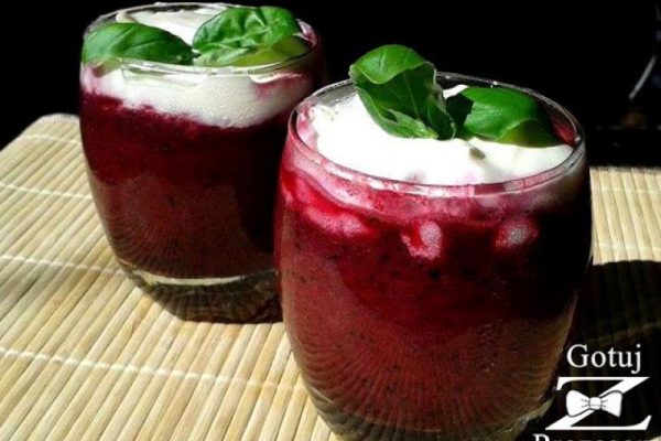 Sorbet z owoców leśnych