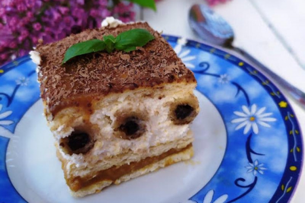 Ciasto rurociąg - bez pieczenia