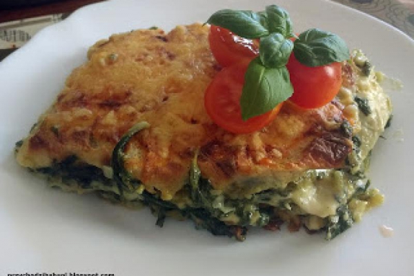 Lasagne ze szpinakiem